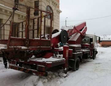 Аренда автовышки 54 метра
